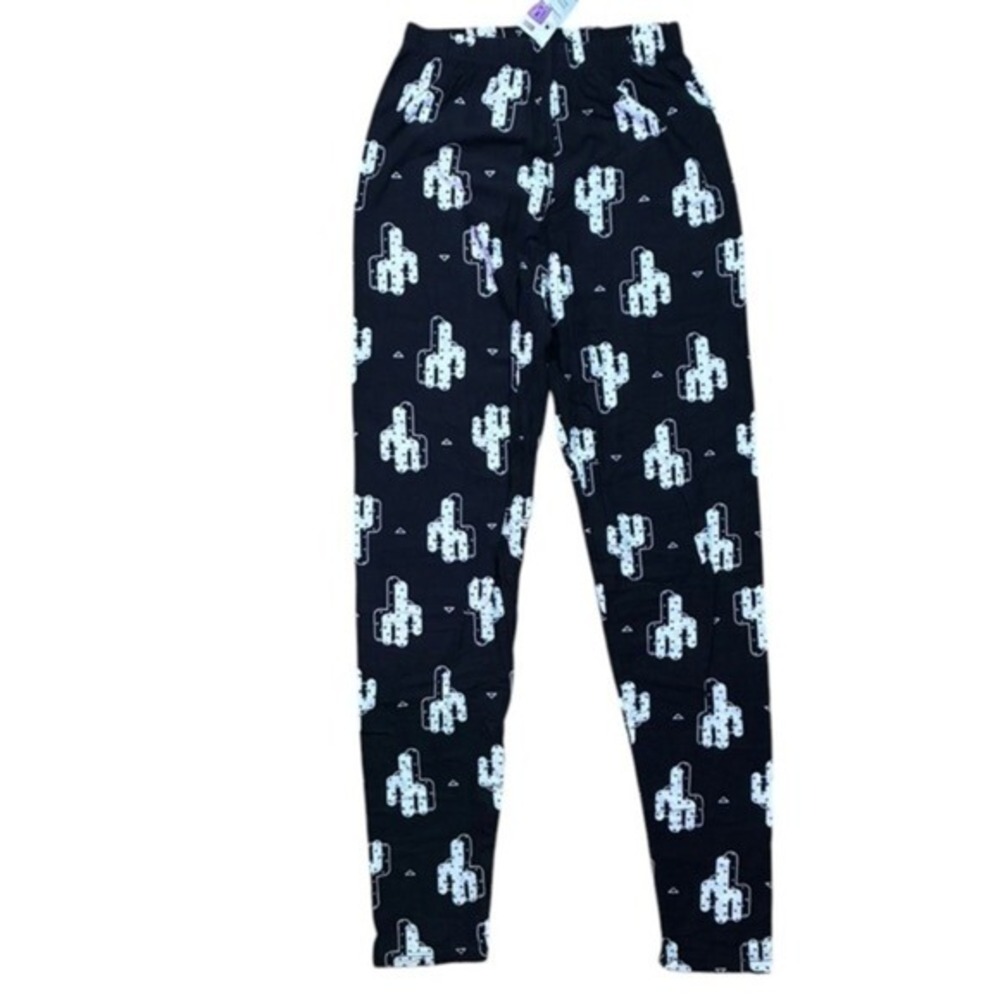 Agnes & Dora Cactus Print‎ Leggings S M Soft Stretch Pull On Comfy NWT
